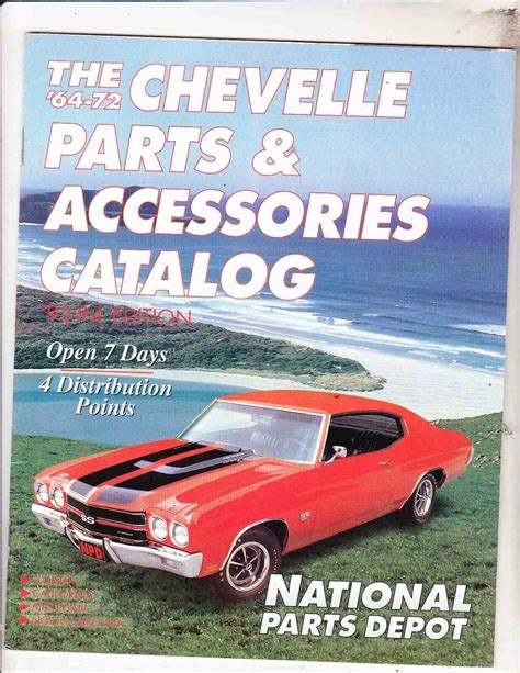 chevelle parts catalog